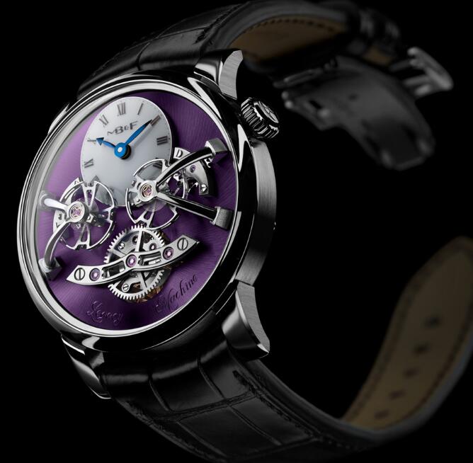 Review MB & F 02.WL.P LM2 WG PURPLE watch replica